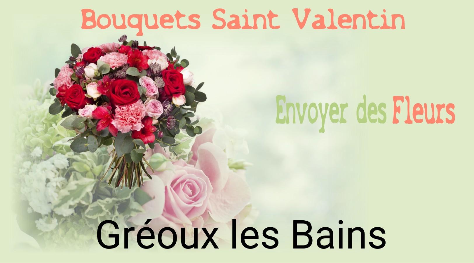 Roses de Saint-Valentin livrées à Gréoux-les-Bains